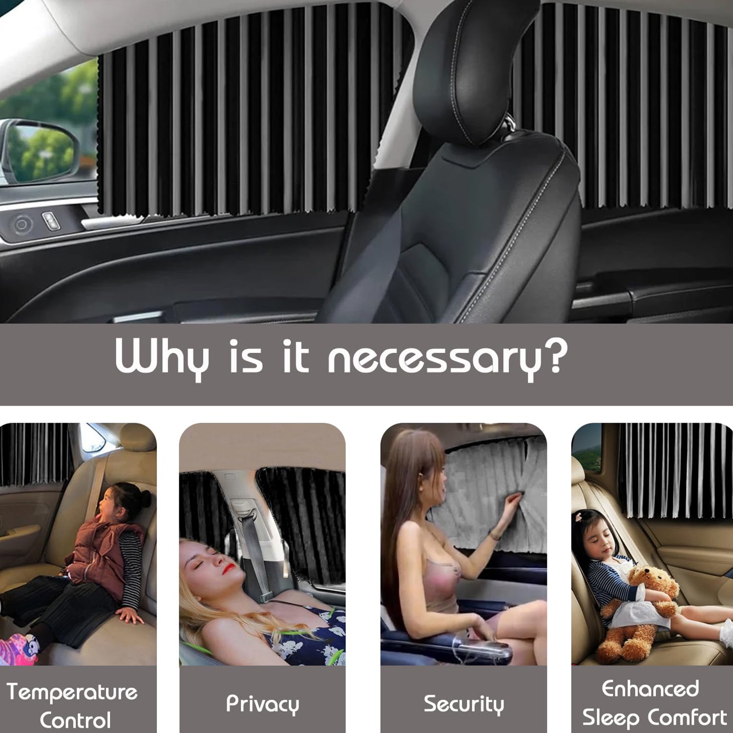 CoolRide Window Curtains CoolRide Window Curtains